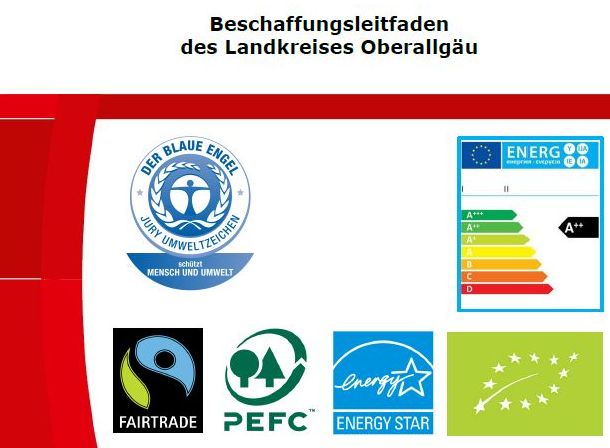 Beschaffungsleitfaden des Landkreises Oberallgäu