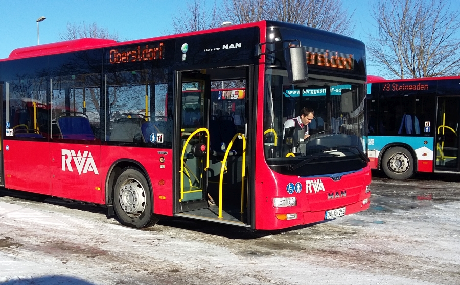 Busverkehr im Oberallgäu