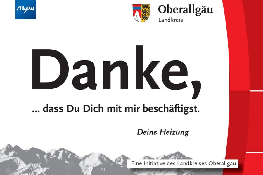 Postkarte Deine Heizung
