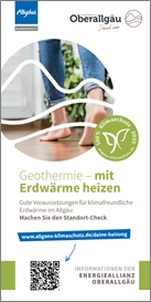 Flyer Geothermie/Erdwärme