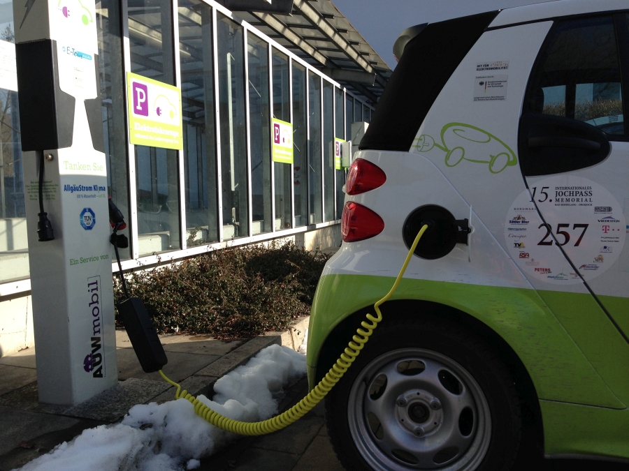 Ladevorgang E-Auto Ladevorgang E-Auto