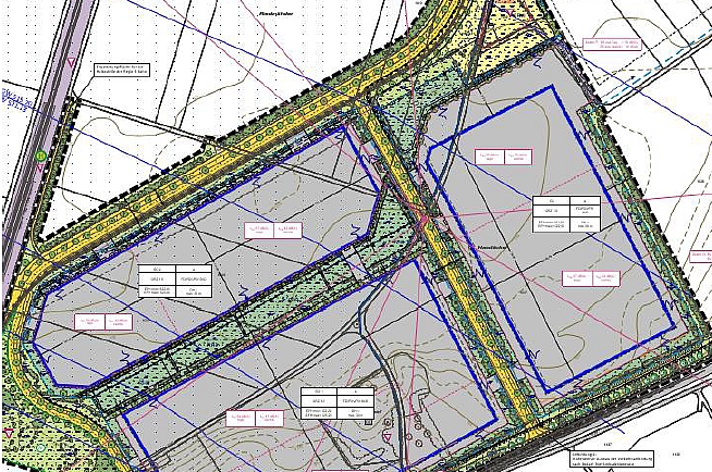 Ausschnitt Bebauungsplan Ausschnitt Bebauungsplan
