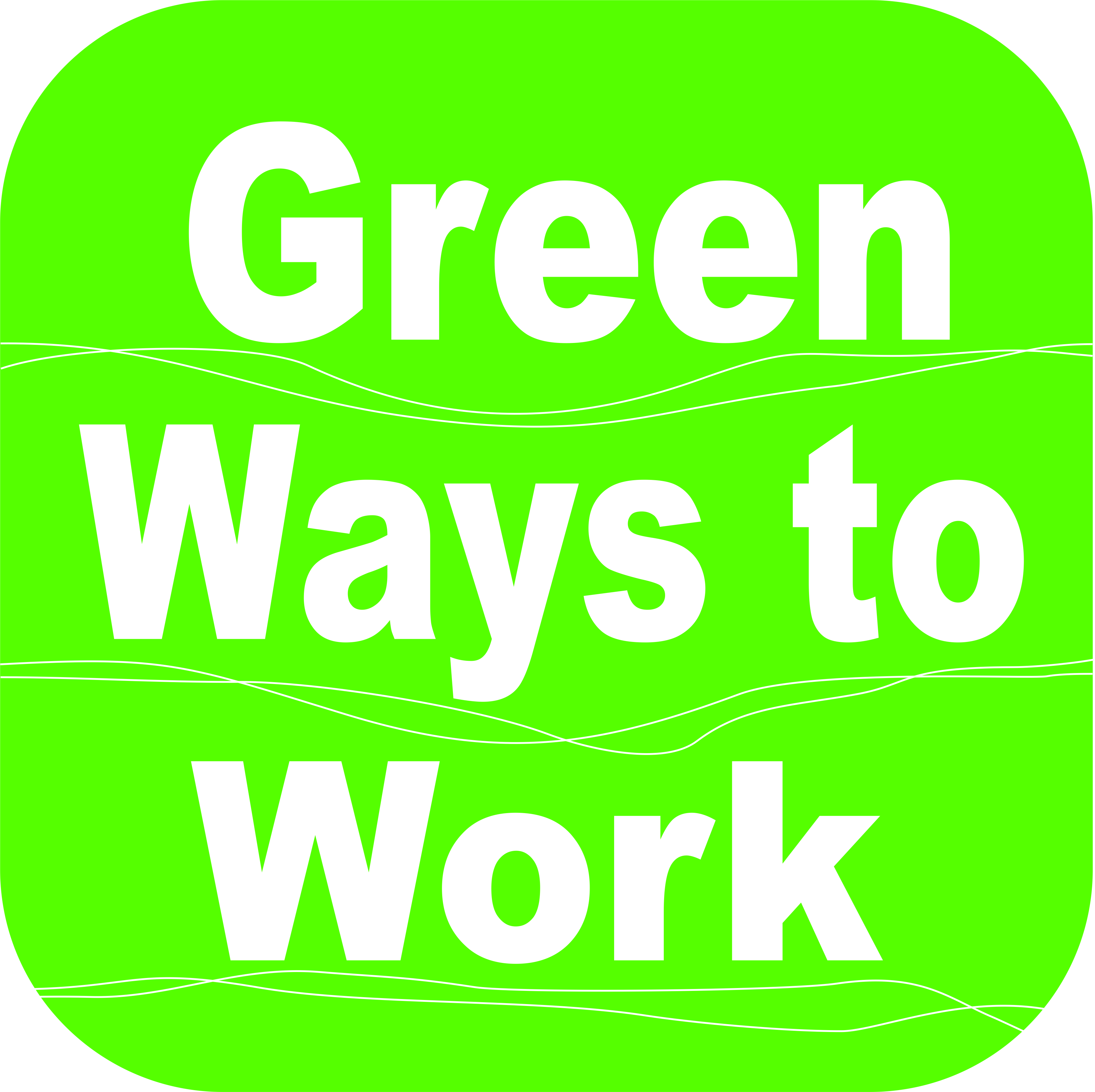 Logo des Wettbewerbs Green Ways to Work
