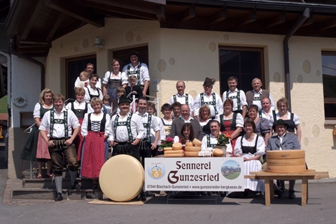 Team der Sennerei Gunzesried Team der Sennerei Gunzesried